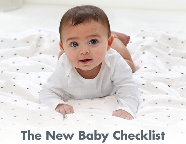 Shop the New Baby Checklist